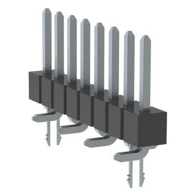TSM-108-01-T-SV-LC-P by Samtec Inc. - CONNECTOR HEADER SMD 8POS 2.54MM