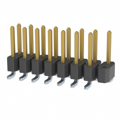 TSM-108-01-S-DV-001 by Samtec Inc. - CONNECTOR HEADER SMD 16POS 2.54MM