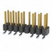 TSM-108-01-F-DV-007-P-TR by Samtec Inc. - CONNECTOR HEADER SMD 16POS 2.54MM