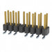 TSM-108-01-L-DV-009 by Samtec Inc. - CONNECTOR HEADER SMD 16POS 2.54MM