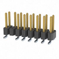TSM-108-01-LM-DV-013-P by Samtec Inc. - CONNECTOR HEADER SMD 16POS 2.54MM