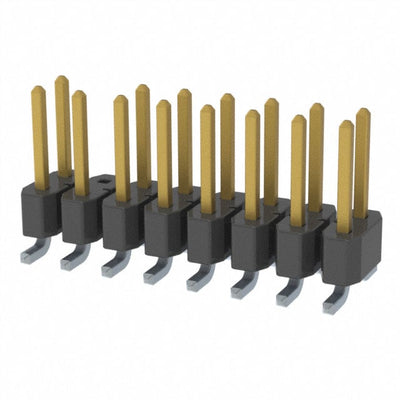 TSM-108-01-S-DV-P-014-TR by Samtec Inc. - CONNECTOR HEADER SMD 16POS 2.54MM