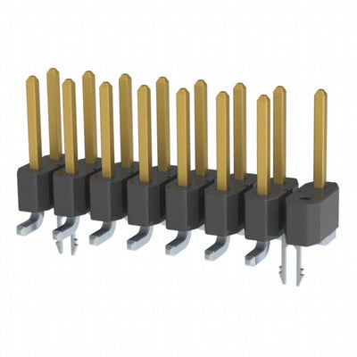 TSM-108-01-S-DV-LC-001 by Samtec Inc. - CONNECTOR HEADER SMD 16POS 2.54MM