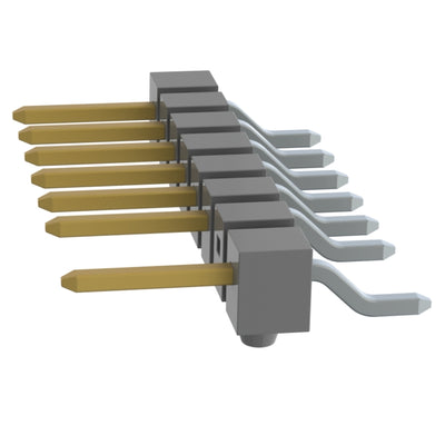 TSM-108-01-S-SH-A-002 by Samtec Inc. - CONNECTOR HEADER SMD R/A 8POS 2.54MM