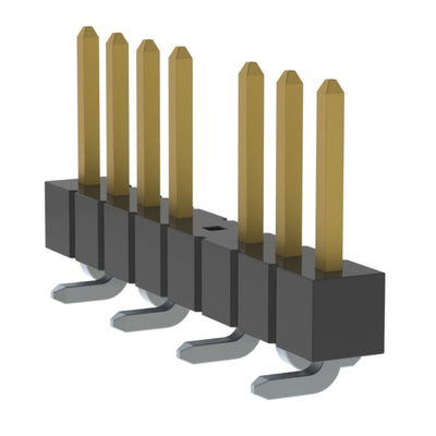 TSM-108-01-S-SV-004-P-TR by Samtec Inc. - CONNECTOR HEADER SMD 8POS 2.54MM