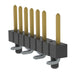 TSM-108-01-S-SV-A-002 by Samtec Inc. - CONNECTOR HEADER SMD 8POS 2.54MM