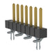 TSM-108-01-LM-SV-LC-008 by Samtec Inc. - CONNECTOR HEADER SMD 8POS 2.54MM