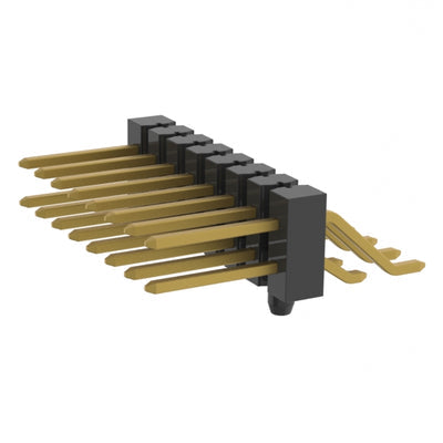 TSM-108-02-H-DH-A-TR by Samtec Inc. - CONNECTOR HEADER SMD R/A 16POS 2.54MM
