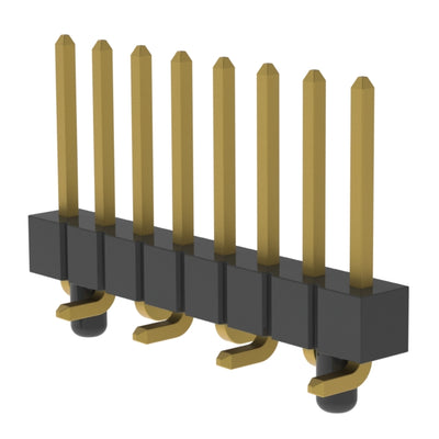 TSM-108-02-G-SV-A-P by Samtec Inc. - CONNECTOR HEADER SMD 8POS 2.54MM