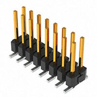 TSM-108-02-L-DV-A-P by Samtec Inc. - CONNECTOR HEADER SMD 16POS 2.54MM