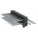 TSM-108-02-T-DH-A-P by Samtec Inc. - CONNECTOR HEADER SMD R/A 16POS 2.54MM