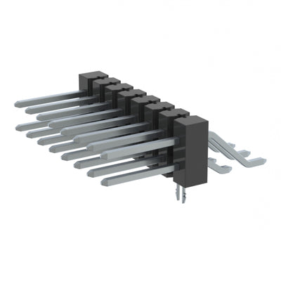 TSM-108-02-T-DH-LC by Samtec Inc. - CONNECTOR HEADER SMD R/A 16POS 2.54MM