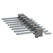 TSM-108-02-T-SH-A-K by Samtec Inc. - CONNECTOR HEADER SMD R/A 8POS 2.54MM