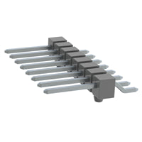 TSM-108-02-T-SH-A-P by Samtec Inc. - CONNECTOR HEADER SMD R/A 8POS 2.54MM
