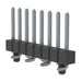 TSM-108-02-T-SV-A-P by Samtec Inc. - CONNECTOR HEADER SMD 8POS 2.54MM