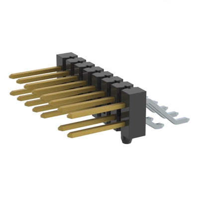 TSM-108-02-L-DH-A-005-K-TR by Samtec Inc. - CONNECTOR HEADER SMD R/A 16POS 2.54MM