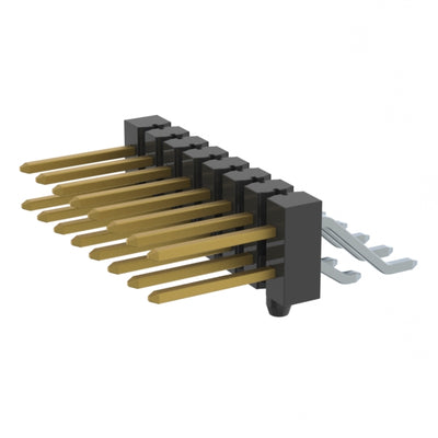 TSM-108-02-S-DH-A-K by Samtec Inc. - CONNECTOR HEADER SMD R/A 16POS 2.54MM