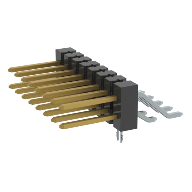 TSM-108-02-S-DH-LC by Samtec Inc. - CONNECTOR HEADER SMD R/A 16POS 2.54MM