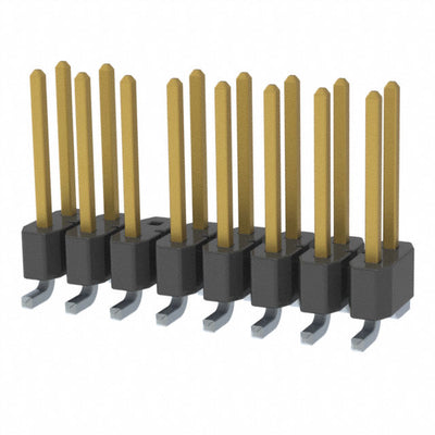 TSM-108-02-L-DV-012 by Samtec Inc. - CONNECTOR HEADER SMD 16POS 2.54MM
