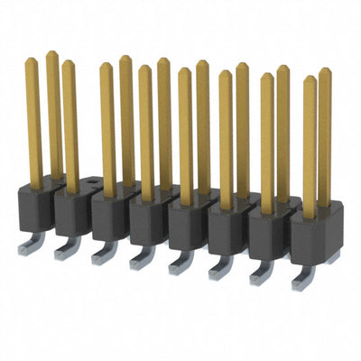 TSM-108-02-L-DV-014 by Samtec Inc. - CONNECTOR HEADER SMD 16POS 2.54MM