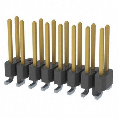 TSM-108-02-S-DV-A-014 by Samtec Inc. - CONNECTOR HEADER SMD 16POS 2.54MM