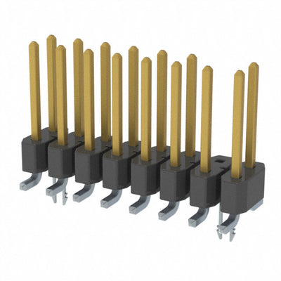 TSM-108-02-L-DV-LC-004 by Samtec Inc. - CONNECTOR HEADER SMD 16POS 2.54MM
