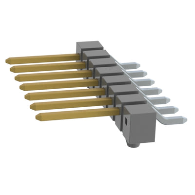 TSM-108-02-L-SH-A-001 by Samtec Inc. - CONNECTOR HEADER SMD R/A 8POS 2.54MM