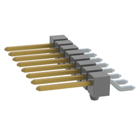 TSM-108-02-LM-SH-A-TR by Samtec Inc. - CONNECTOR HEADER SMD R/A 8POS 2.54MM