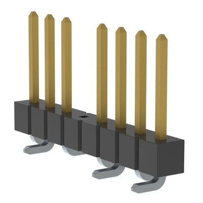 TSM-108-02-S-SV-005 by Samtec Inc. - CONNECTOR HEADER SMD 8POS 2.54MM