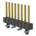 TSM-108-02-L-SV-A-TR by Samtec Inc. - CONNECTOR HEADER SMD 8POS 2.54MM