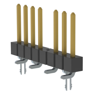 TSM-108-02-L-SV-LC-004 by Samtec Inc. - CONNECTOR HEADER SMD 8POS 2.54MM