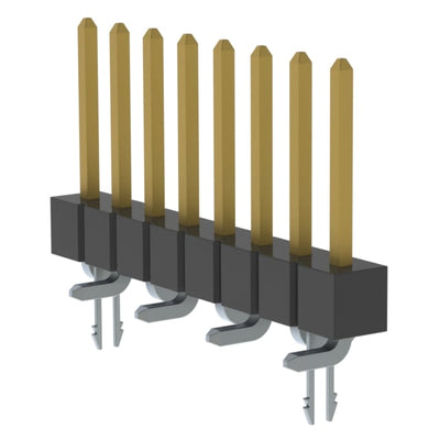 TSM-108-02-L-SV-LC-P-TR by Samtec Inc. - CONNECTOR HEADER SMD 8POS 2.54MM