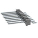 TSM-108-03-T-SH-A-P by Samtec Inc. - CONNECTOR HEADER SMD R/A 8POS 2.54MM