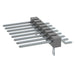 TSM-108-03-T-SH-LC by Samtec Inc. - CONNECTOR HEADER SMD R/A 8POS 2.54MM