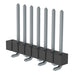 TSM-108-03-T-SV-008 by Samtec Inc. - CONNECTOR HEADER SMD 8POS 2.54MM