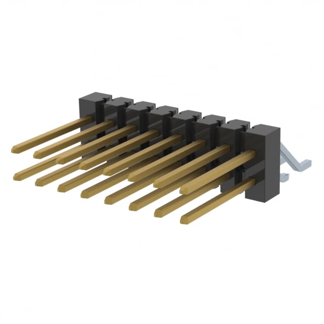 TSM-108-03-L-DH-TR by Samtec Inc. - CONNECTOR HEADER SMD R/A 16POS 2.54MM