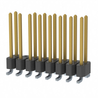 TSM-108-03-L-DV-014-TR by Samtec Inc. - CONNECTOR HEADER SMD 16POS 2.54MM