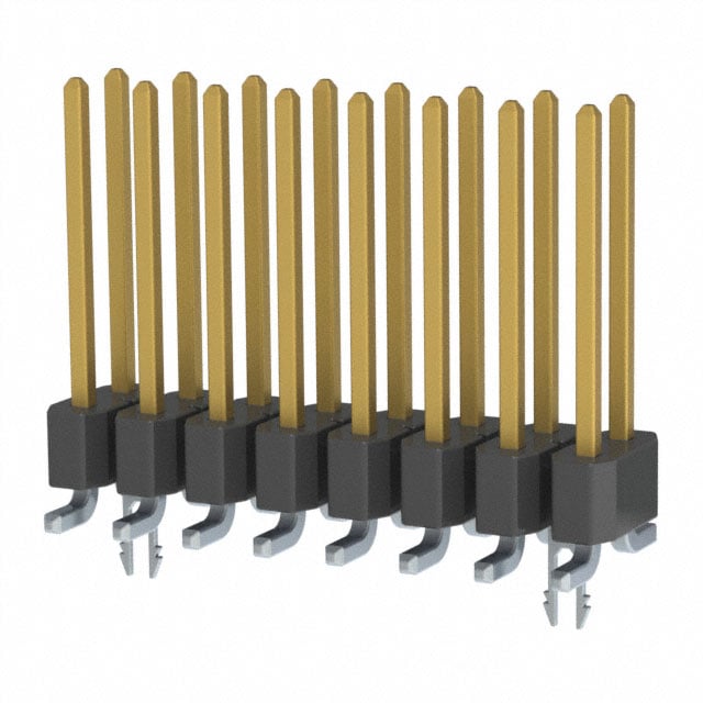 TSM-108-03-S-DV-LC-TR by Samtec Inc. - CONNECTOR HEADER SMD 16POS 2.54MM