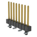 TSM-108-03-L-SV-A-P-TR by Samtec Inc. - CONNECTOR HEADER SMD 8POS 2.54MM