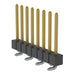 TSM-108-03-F-SV by Samtec Inc. - CONNECTOR HEADER SMD 8POS 2.54MM