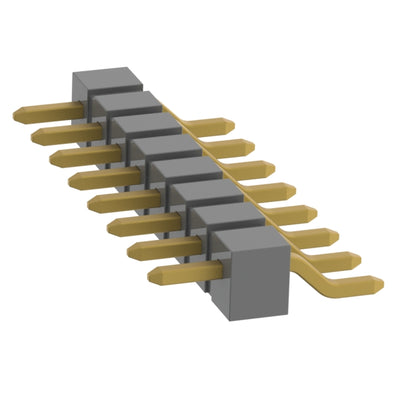 TSM-108-04-G-SH-P-TR by Samtec Inc. - CONNECTOR HEADER SMD R/A 8POS 2.54MM