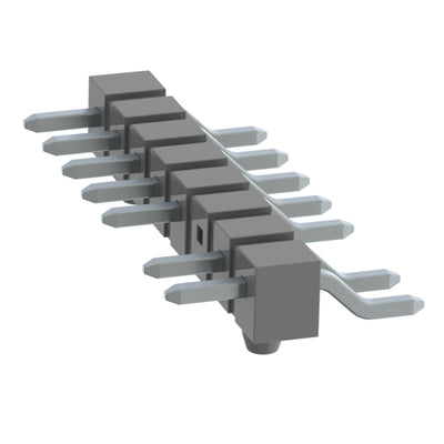 TSM-108-04-T-SH-A-003-K by Samtec Inc. - CONNECTOR HEADER SMD R/A 8POS 2.54MM