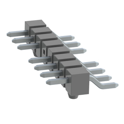 TSM-108-04-T-SH-A-005-K-TR by Samtec Inc. - CONNECTOR HEADER SMD R/A 8POS 2.54MM