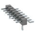 TSM-108-04-TM-SH-LC-K-TR by Samtec Inc. - CONNECTOR HEADER SMD R/A 8POS 2.54MM