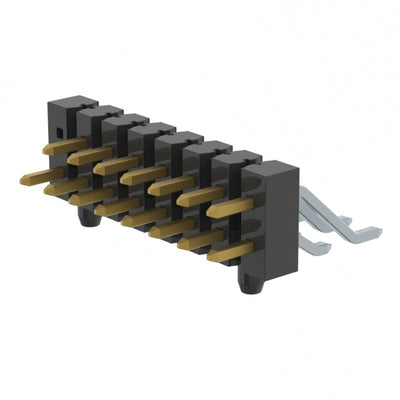 TSM-108-04-L-DH-A-016-K-TR by Samtec Inc. - CONNECTOR HEADER SMD R/A 16POS 2.54MM