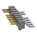 TSM-108-04-S-SH-A-006 by Samtec Inc. - CONNECTOR HEADER SMD R/A 8POS 2.54MM