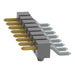 TSM-108-04-S-SH-A-P by Samtec Inc. - CONNECTOR HEADER SMD R/A 8POS 2.54MM