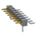 TSM-108-04-S-SH-LC by Samtec Inc. - CONNECTOR HEADER SMD R/A 8POS 2.54MM