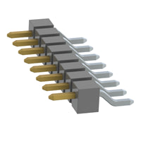TSM-108-04-F-SH-K-TR by Samtec Inc. - CONNECTOR HEADER SMD R/A 8POS 2.54MM