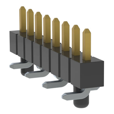 TSM-108-04-F-SV-A by Samtec Inc. - CONNECTOR HEADER SMD 8POS 2.54MM
